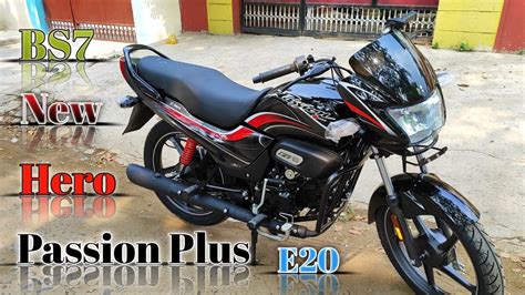 New Hero Passion Plus E Bs Model Detail Review In Hindi Price