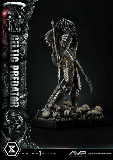 Alien Vs Predator Celtic Predator Bonus Version Scale Statue