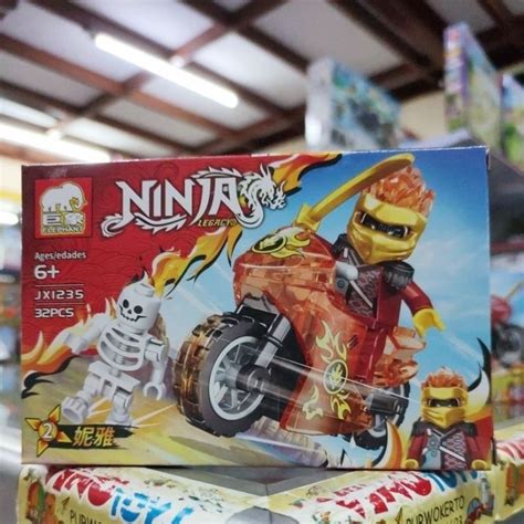 Jual Mainan Balok Brick Ninja Ninjago Naga In Bisa Digabung Jadi Naga