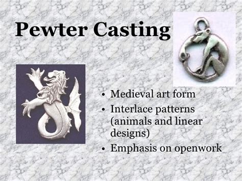 Pewter casting