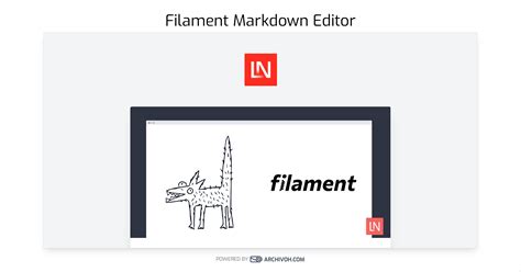 Filament Markdown Editor