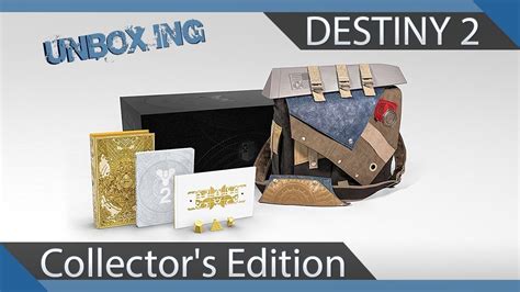 Unboxing Destiny 2 Edicion Coleccionista Con Dlc Youtube