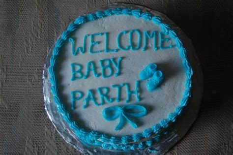 Ilovecakes Welcome Home Baby Boy