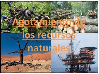 PPT Agotamiento De Los Recursos Naturales PowerPoint Presentation