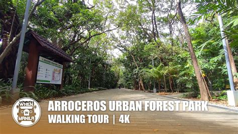 The Last Lung Of Manila Arroceros Urban Forest Park Walking Tour 4K