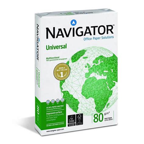 Papir Navigator A4 80 GR Natisnipoceni Si