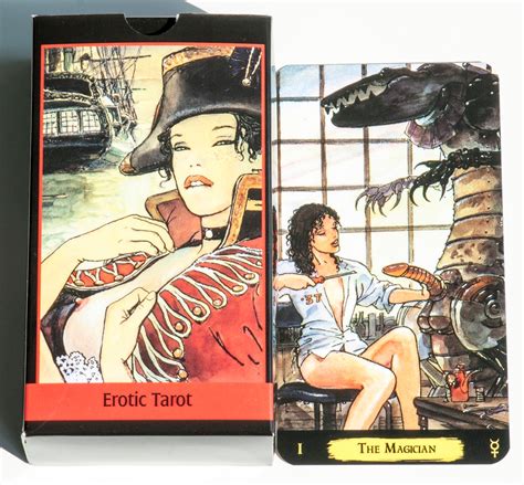 Manara Tarot Sexy Tarot Deck Tarot Cards Erotic Tarot Deck Etsy