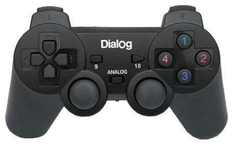 Геймпад Dialog, для Windows, MacOS, черный - купить по выгодной цене в ...