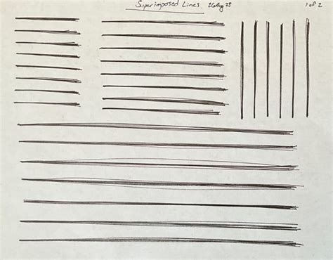 Lesson 1 - Superimposed Lines #1 | PDF