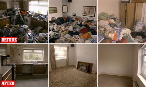 Hoarder Before And After