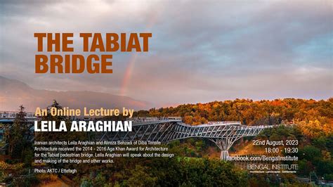 The Tabiat Bridge | Bengal Institute for Architecture, Landscapes and Settlements