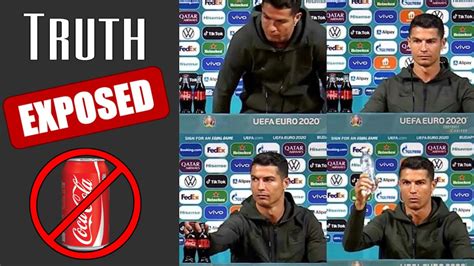 The Real Reason Why Cristiano Ronaldo Removed Coca Cola 🤔 Youtube