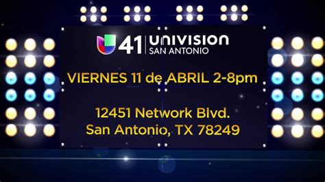 Audiciona Y Sé Parte De Univision 41 Noticias Univision Univision