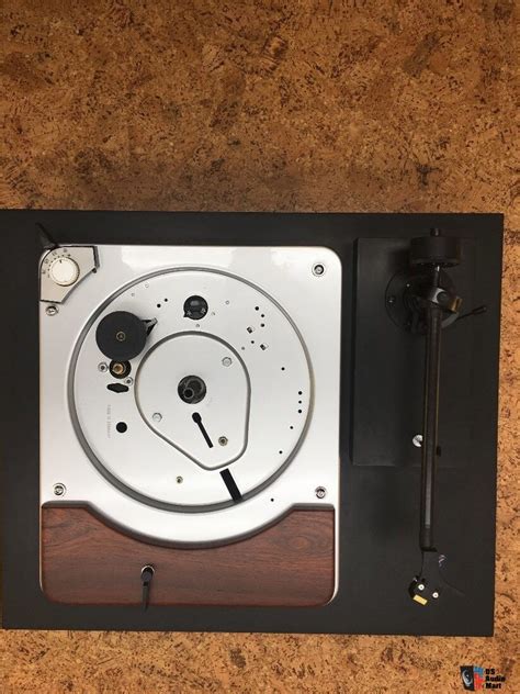 Unique Dual Turntable In A Paperstone Plinth Nos Thorens Tonearm