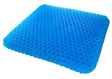 Honeycomb Cooling Premium Thick Gel Support Seat Cushion With Non Slip Breathable Cover Extra