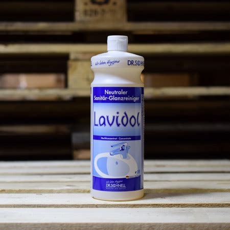 LAVIDOL DR.SCHNELL 1 л средство для ванных комнат и санузлов нейтральное