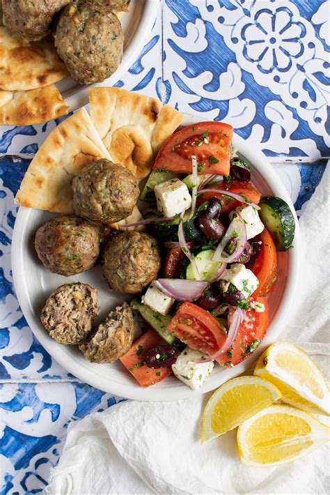 Greek Lamb Meatballs The Bold Appetite