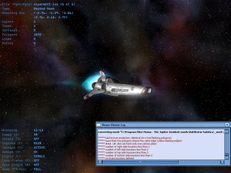 Nexus Battlestar Galactica Demo - Nexus: the Jupiter | GameWatcher