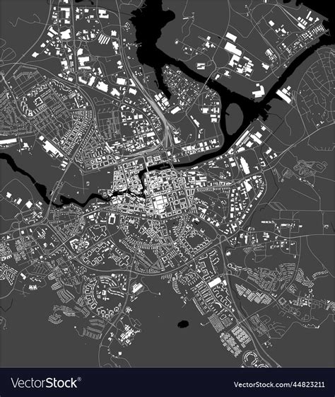 Map of the city norrkoping sweden Royalty Free Vector Image