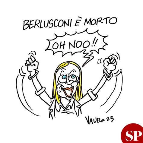 Vauro On Twitter 🔴berlusconi è Morto La Nuova Vignetta Di Vauro Per Servpubblico Di