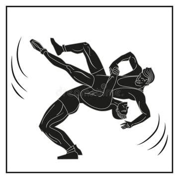 Suplex Silhouette Stock Illustrations – 59 Suplex Silhouette Stock ...