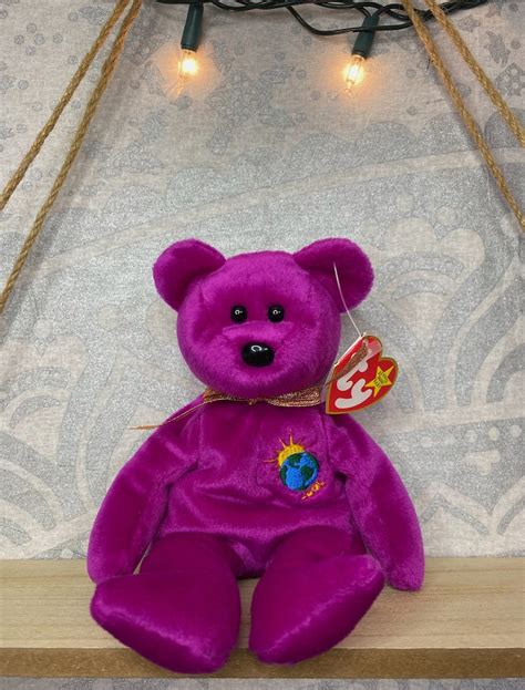 Ty Beanie Baby Millennium Millenium Bear Retired Major Errors