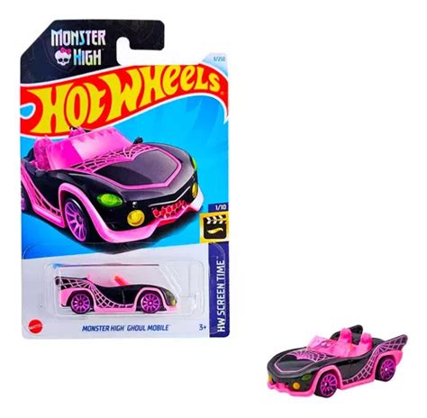 Hot Wheels Monster High Ghoul Mobile 1 64 Mattel