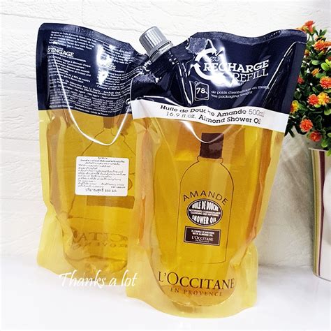 ออยลอาบนำ บำรงผว Loccitane Almond Shower Oil ขนาด 250 ml ขวดปม