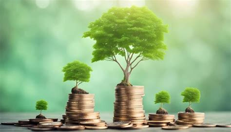 Premium Photo Money Tree Growing On A Pile Of Coins