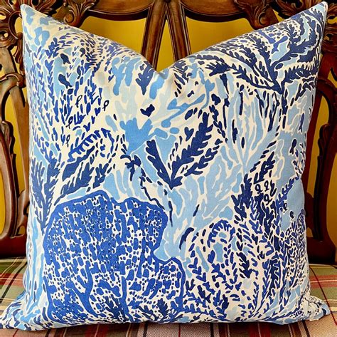 Lee Jofa Lilly Pulitzer Let S Cha Cha Beach Blue Well Etsy