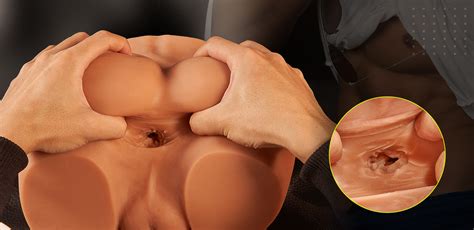 Unisex Doll Huge Flexible Dildo With Abdominal Muscles And Tight Anal For Solo Couples Sex Fun