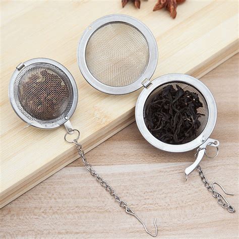 Jetting Filter Saringan Teh Reusable Tea Infuser Strainer Mm K