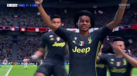 FIFA 19 Ajax VS Juventus YouTube