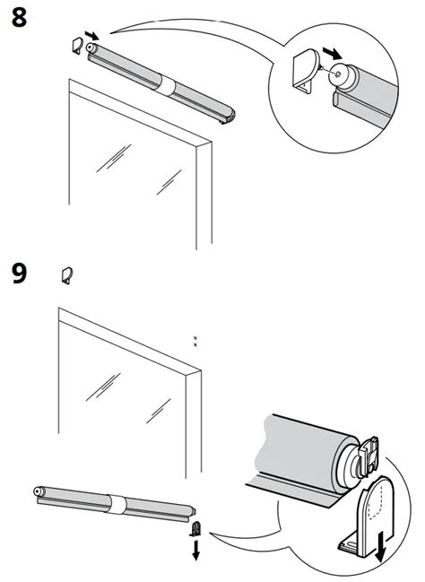 IKEA SANDVEDEL Roller Blinds Instruction Manual