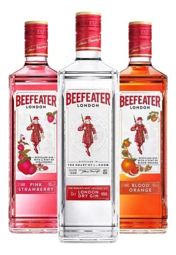 Gin Beefeater Litro Pink Strawberry Y Blood Orange Ml Env O Gratis