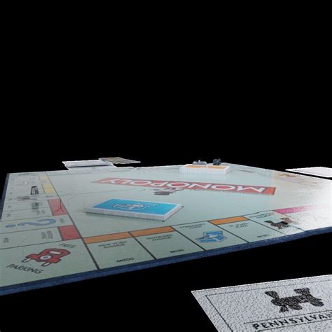 3D model Monopoly Board Game VR / AR / low-poly | CGTrader