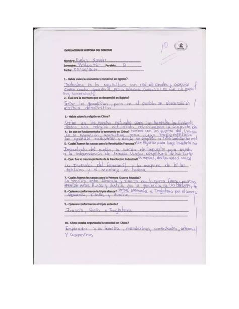 Examen Historia Del Derecho 1 PDF Descarga Gratuita