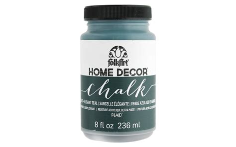 Plaid Folkart Chalk Paint 8oz Elegant Teal Michaels