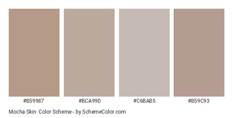 Mocha Skin Color Scheme » Brown » SchemeColor.com