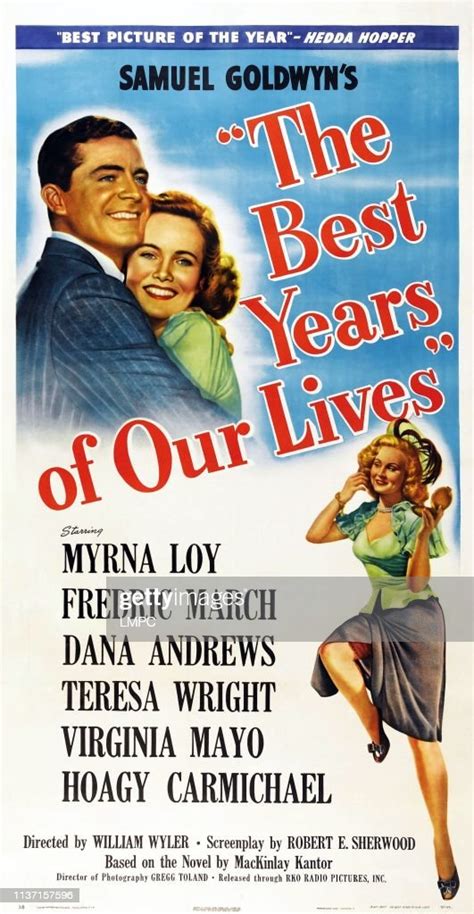 The Best Years Of Our Lives Poster Us Poster Art From Left Dana