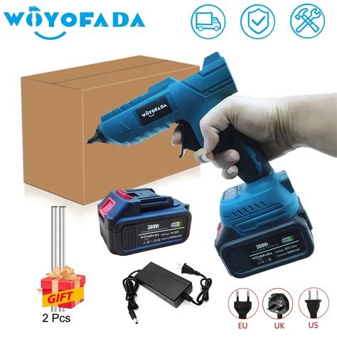 Cordless Electric Hot Melt Glue Gun THE SUPPLIES CENTRAL