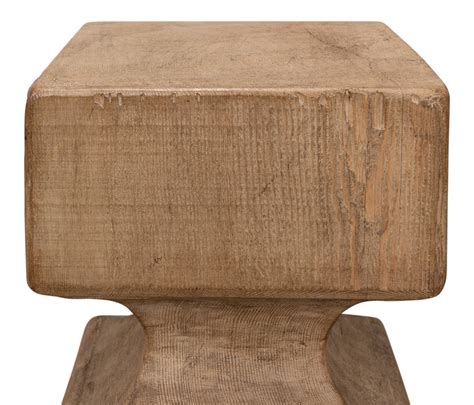 Buy Sarreid Beam End Stool 52979 American Home Furniture