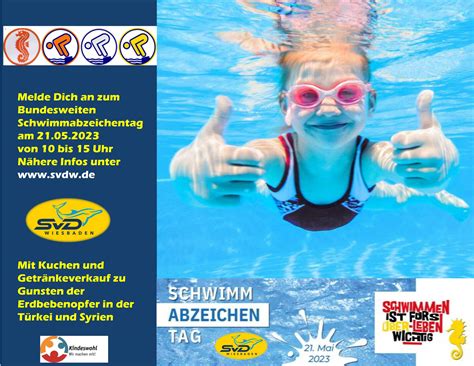 Schwimmabzeichentag 2023 SV Delphin Wiesbaden