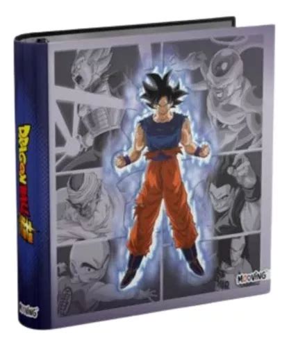 Carpeta Escolar De Dragon Ball Nº3 Mooving Color Dragon Ball 1