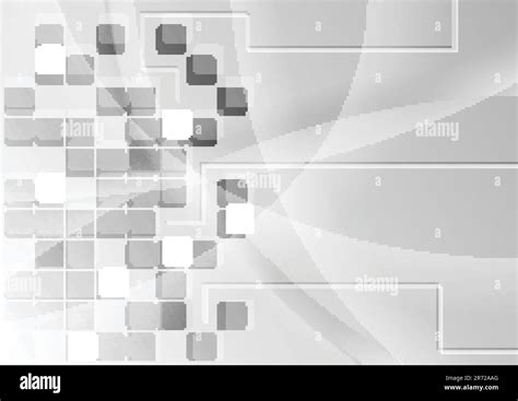 Grey Tech Background Eps 10 Vector Illustration Stock Vector Image And Art Alamy