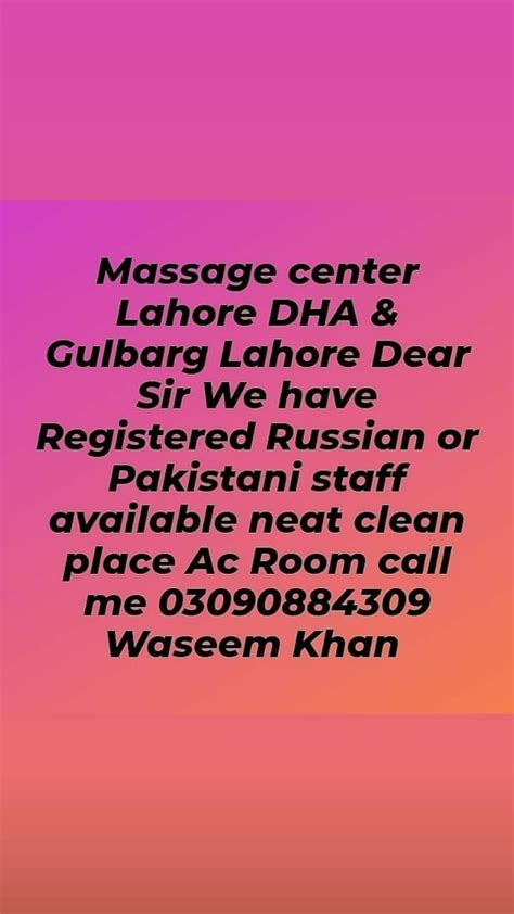 Pin On Massage Center Lahore 665