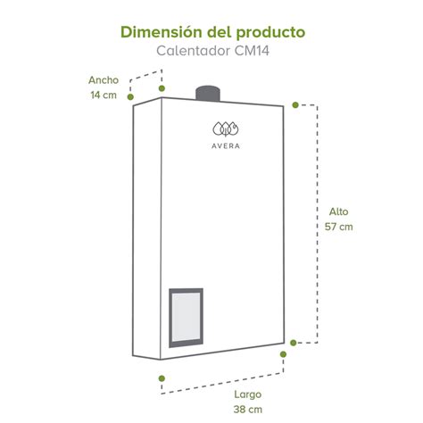 Calentador Instantáneo Modulante 2 5 Servicios 14 L min Gas Natural