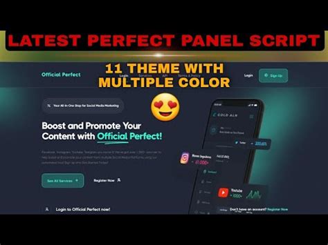 Latest Perfect Panel Script Best Smm Panel Script In How To