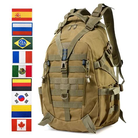 Oulylan Mochila T Tica Militar Imperme Vel Masculina Pacote De Assalto