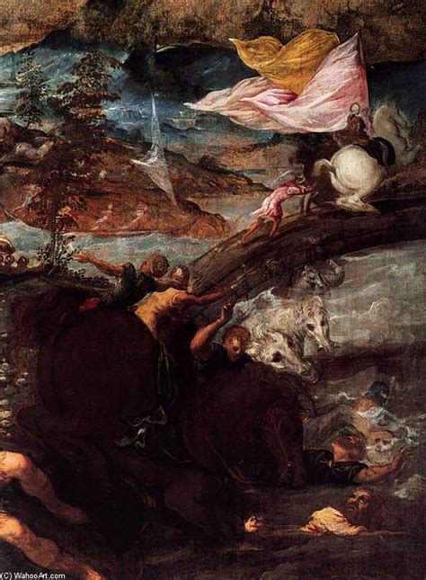 Paintings Reproductions The Conversion Of Saul Detail 1545 By